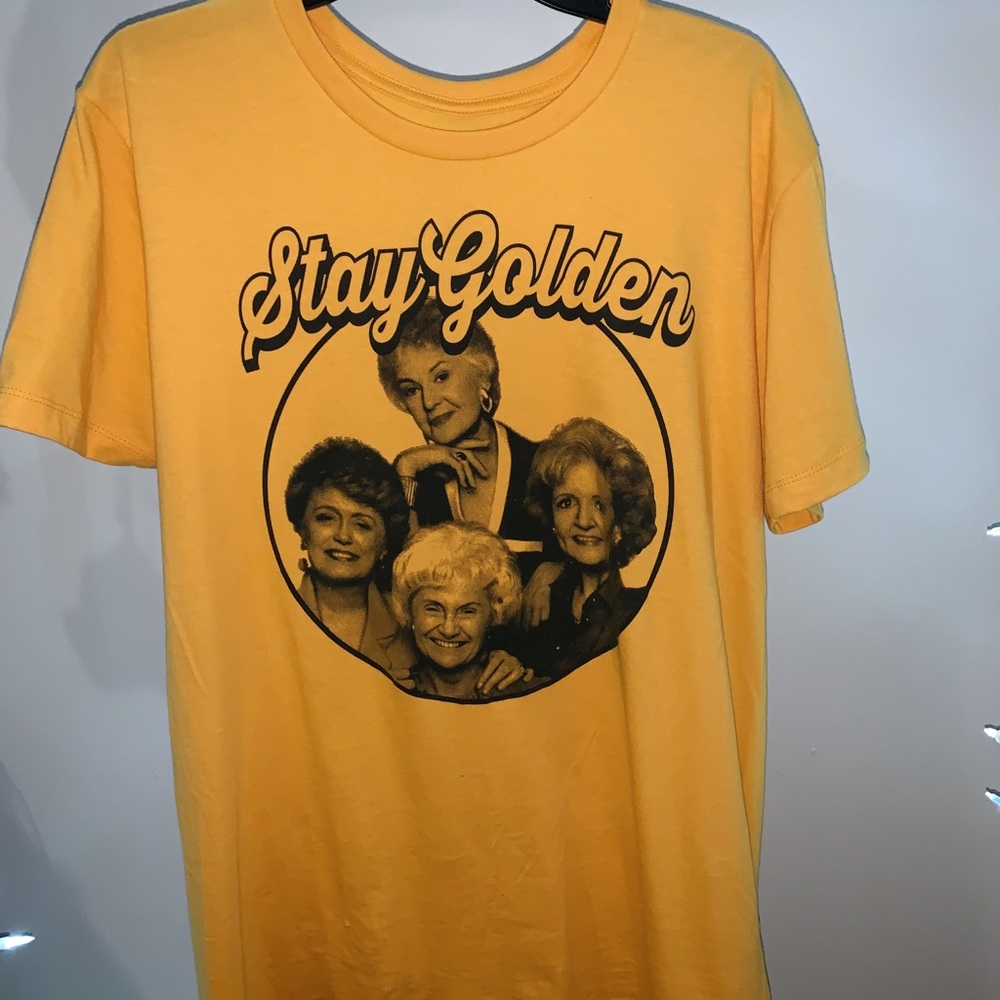 Stay golden t shirt size large never wore